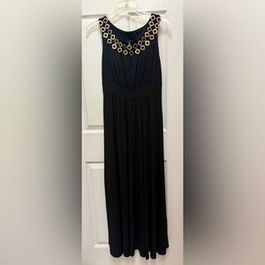 Forever 21 Sleeveless Black Maxi Dress - Size M